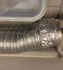 4 inch x 65 feet 4.0 mil Aluminum Foil Tape, Professional Adhesive for HVAC Pipe Repairs