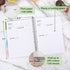 Recipe Book to Write Your Own Recipes, 8.5" x 11" Personal Blank Recipe Notebook, Removable Hardcover Journal with 8