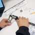 NEIKO 01409A 12” Electronic Digital Caliper | Polished Stainless Steel | 0-12 Inches | Inch/Fractions/Millimeter