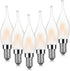 E12 LED Candelabra Bulbs,Night Light Bulbs 15W Equivalent 1.5W Low Wattage, 2700K