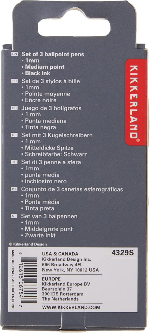 Kikkerland Mini Retro Pens, Set of 5