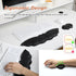 Keyboard Wrist Rest - Soft Leather Halloween Bat Wrist Pad for Mouse Wrist Rest with Non-Slip Base, Wrist Pad