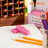 Shuttle Art Pink Erasers, 36 Pack Bulk, Latex-Free, No Smudge Soft Erasers for Kids, Teachers, Art Classes Supplies