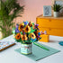 Sunflower Pop Up Cards,Paper Flower Bouquet Greeting Cards with Blank Note Card & Envelope, ideal gift for celebrating