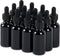 12 Pcs 1oz Glass Dropper Bottles, Leakproof Tincture Bottles with Black Reusable Eye Dropper for All Liquids