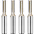 1/2-inch Shank, 5/16-inch Cutting Dia, 2-Flute Straight Router Bit, Carbide Tipped Plunge