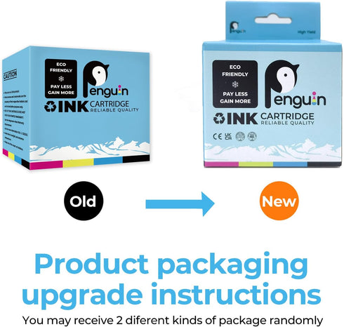 Penguin 65XL Remanufactured Ink Cartridge for HP 65 XL for DeskJet 2622 2624 2636 2655 2600 3700 3722 3755 3772 3750