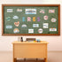 Boho Affirmation Station Spanish Bulletin Board Set, Rainbow Motivational Classroom Decorations for Teachers