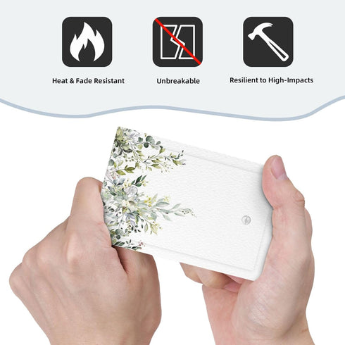 Light Switch Covers 1 Gang Eucalyptus Sage Green Watercolor Plant Leaves Decorative Wall Plate Blank Switchplate