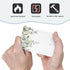 Light Switch Covers 1 Gang Eucalyptus Sage Green Watercolor Plant Leaves Decorative Wall Plate Blank Switchplate