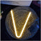 ENUOLI Warm White Letters Neon Night Light LED Alphabet Marquee Light Neon