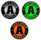 NTICKER 3pcs Funny Hard Hat Sticker, 2inch Vinyl Decal, Weatherproof, for Construction