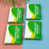 EXCBIOZ 10Pieces Toilet Seat Covers Flushable Paper Cover Disposables for Airplanes Travel Seats Public Restroom