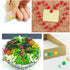 VAPKER 200 PCS Black Plastic Round Head Thumb Tacks