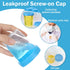 Geiserailie 100 Pack Disposable Urine Cups with Lids, 4 oz Specimen Containers with Tamper Evident Seal