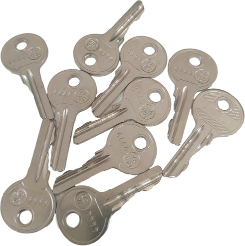 10pc 4444 Keys for Mesan Equipment Locks