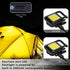 Keychain Flashlights Cob Work Light with 4 Light Modes, Small Emergency Light with Folding Bracket Bottle Opener