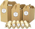Farm Fresh Eggs Stickers, 500 Pcs Carton Labels Per Roll - 1.5 Inch Fresh Eggs Farmer's Market Packaging Sticker.