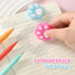 Cute Kawaii Mechanical Pencils Set - 12PCS with Lead Refills & Erasers, 0.5mm & 0.7mm for Kids Girls