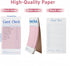 4 Pack 50 Sheets/Pack, 200 Pink Guest Checks Books for Servers, Server Note Pads, Waiter Checkbook, Waitress Notepad