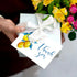 50 Pack Summer JarThenaAMCS Mediterranean Lemon Thank You Cards Watercolor Lemon Greeting Cards With Envelopes Stickers