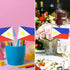 Philippines Flag Mini Handheld Flags on Stick - Ideal for Party Parades & Sports Events