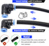 37 Pcs Quick Connect Air Hose Fitting Kit, 1/4" 3/8" 1/2" Push To Connect Fittings for Truck or Industrial Air