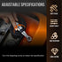 Lichamp Universal EDC Pocket Wrench, Multi 23 Sizes from 1/4 to 3/4 inch and 7mm to 19mm