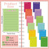 Yinder 24 Pcs Inspirational Sticky Notes with Lines 4 x 6 Inch Motivational Notepads Colorful Positive Sticky Notes Appreciation Gifts for Women Nurse Coworker Teacher School Office(Inspirational)