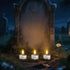 SoulBay 6 Pack Solar Tea Lights Outdoor Waterproof, Small Flameless Flickering Small Bright LED Candles Lights