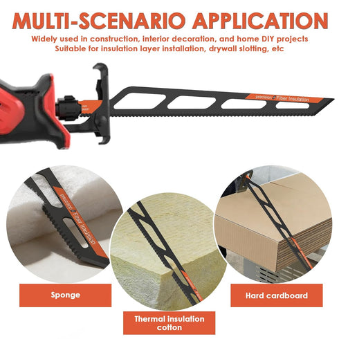 MABCIRY 16 Inch Reciprocating Saw Blade, High Chromium Alloy Steel Recip Saber Saw Blades, Long-Lasting Pruning Blades