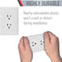 Taymac 2600W Masque Revive Polycarbonate White 1-Gang Cover for Electrical Outlet, Home Improvement Essentials