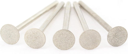 Diamond Grinding Bits 2.35mm Shank T Shape Head 8mm engraving burrs Pack of 10 Pcs