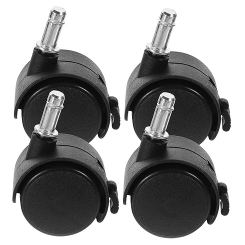 2sets 4pcs*2 Dolly Wheels Replacement Small Caster Wheels for Heavy Duty Garden Cart