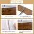 uxcell 2 Roll Wood Grain Tape, 1.97" x 33 Ft Self Adhesive Realistic Textured Repair Tape for Home Decor