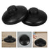 2pcs Veemoon Inline Lamp Foot Pedal Switch for LED Lights, Black Push Button On-Off Control, Floor Lamp Controller