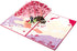 Ribbli Heart Tree Handmade Pop Up Card for Anniversary, Valentines Day, Wedding Gift, Birthday Cards with Envelope