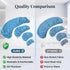 Naroote Set Full Chair Cover, High Elastic Chair Cover Washable Cushion Headrest Protector Kit with Complete Headrest