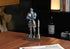 Knight Pen Stand Decoration, Resin Pen Holder Art Craft Paperweight for Desktop Organizer, Gifts for Boyfriend,