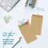 Coin Envelopes, 100 Pack Kraft Seed Envelopes, Small Parts Envelopes with Gummed Seal, 2.25 x 3.5 Inches by Bubbley