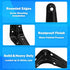 suiwotin 12pcs 6 Inch 5x6 Inch Shelf Brackets, Heavy Duty L Bracket, Shelf Corner Brace Right Angle Bracket, Floating