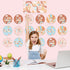 Hippie Affirmation Station Bulletin Board Set Groovy Positive Cutouts for Classroom Home School Wall Decor