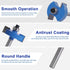 4Pcs 1/4" 6 Set, 1/16", 1/8", 3/16", 1/4", 5/16", 3/8" 1/2" 1/4" MNA Rabbet Router Bits Shank with Bearings Bearings