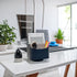 UnionBasic 360 Degree Rotating Desk Organizer, Fishskin Black, Desktop Caddy for TV Guide, Mail, Media, Remote Holder