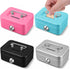 Xosjska 4 Pieces Small Money Box with Lock and Slot 4.5 x 3.3