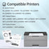 greencycle 2 Pack Black Toner Cartridge Replacement TN660 TN-660 TN630 TN-630 for Brother Laser Printers