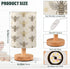 AEYIHKSE Flying Bee Pattern Small Desk Lamp for Bedroom Nightstand Bedside Lamps with USB Table Lamp with Fabric Night