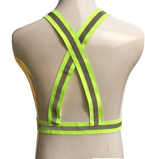 ZOJO Kids Reflective Vest 2pcs, Lightweight Adjustable for Running and Cycling