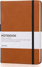 Lemome Thick Classic Notebook with Pen Loop, A5 College Ruled Hardcover, 180 Pages, 8.4 x 5.7 in