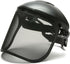 Pyramex Safety Full Face Shield Eye & Head Protection (Headgear Not Included), Black Mesh Steel Wire Mesh - ANSI Z87.1 for Mesh Safety